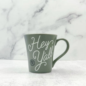 
            
                Load image into Gallery viewer, Hey Y&amp;#39;all Gray Mug
            
        