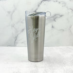 Hey Y'all Brushed Stainless Steel 26oz. Tumbler