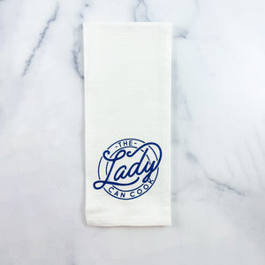 Lady Can Cook Flour Sack Towel
