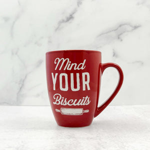 
            
                Load image into Gallery viewer, Mind Your Biscuit Latte Mug
            
        