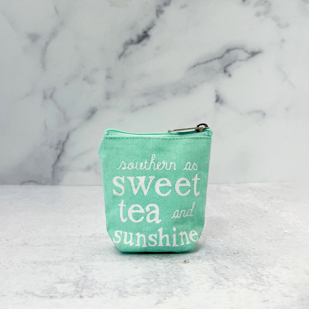 
            
                Load image into Gallery viewer, Southern as Sweet Tea and Sunshine Small Pouch
            
        