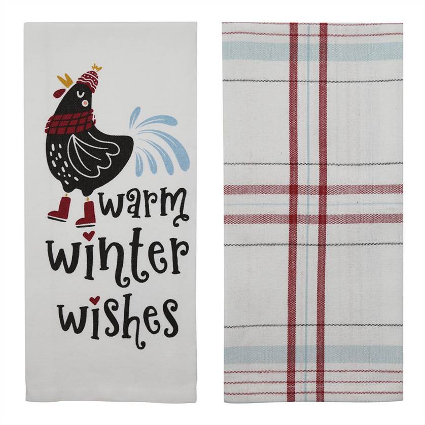Warm Winter Wishes Towel set