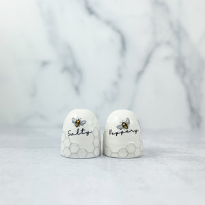 
            
                Load image into Gallery viewer, Honey Bee Salt and Pepper set
            
        