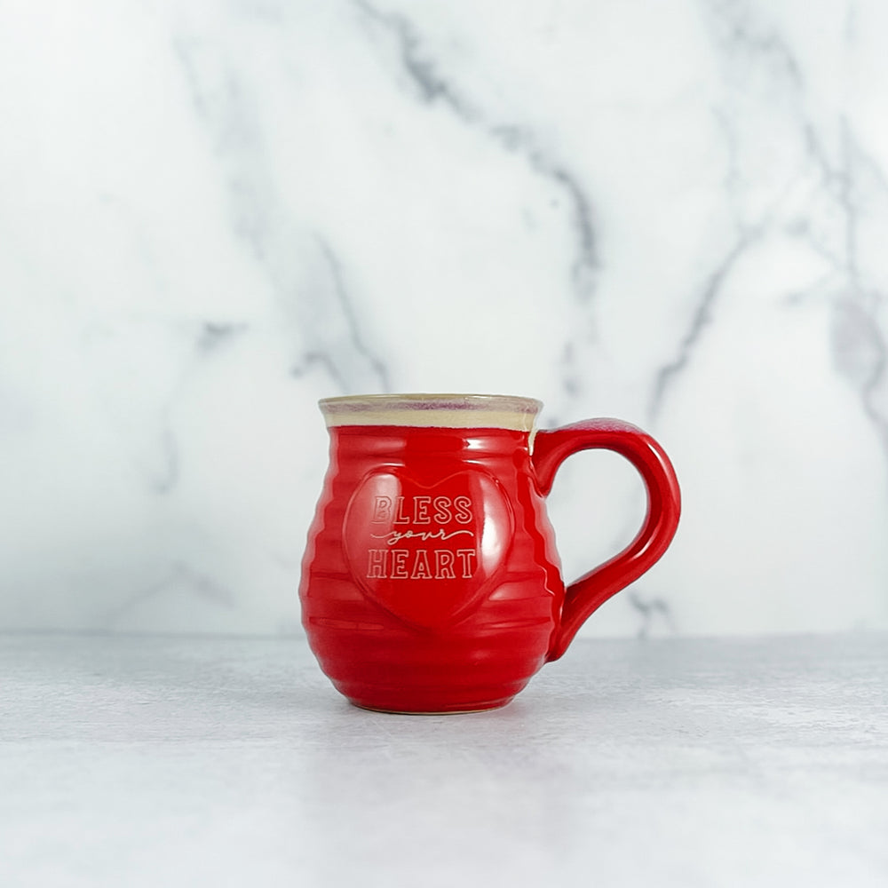 
            
                Load image into Gallery viewer, Bless Your Heart Pottery Mug
            
        