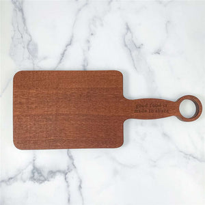 Good Food Serving Board Wood