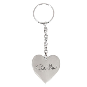 
            
                Load image into Gallery viewer, Paula Deen Bless Your Heart Silver Tone Keychain by JTV
            
        