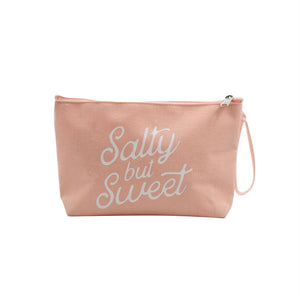 
            
                Load image into Gallery viewer, Salty but Sweet Pouch w/wristlet
            
        
