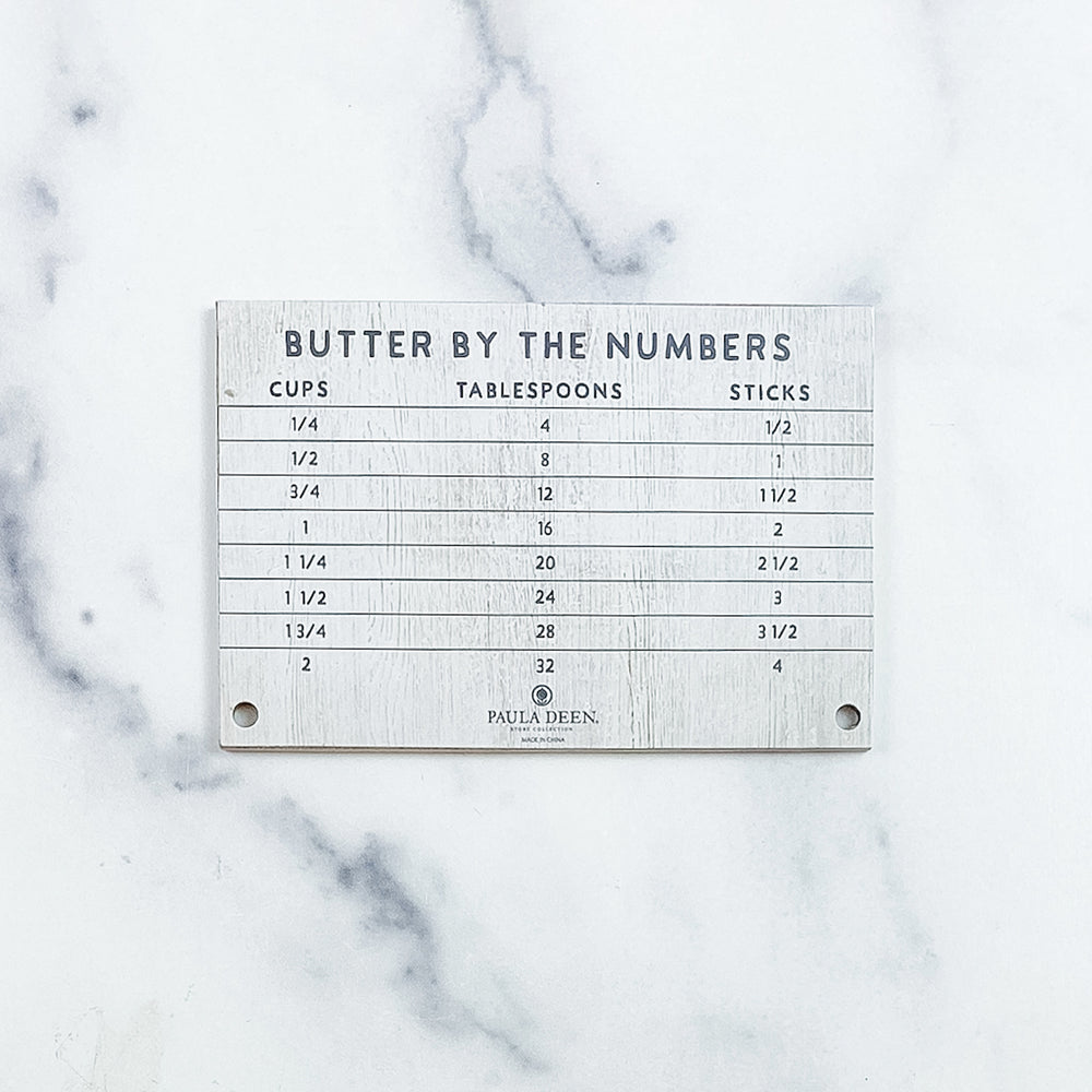 Ooey Gooey Butter Cake Wooden Recipe Card