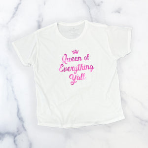 
            
                Load image into Gallery viewer, Queen of Everything Y&amp;#39;all T shirt
            
        