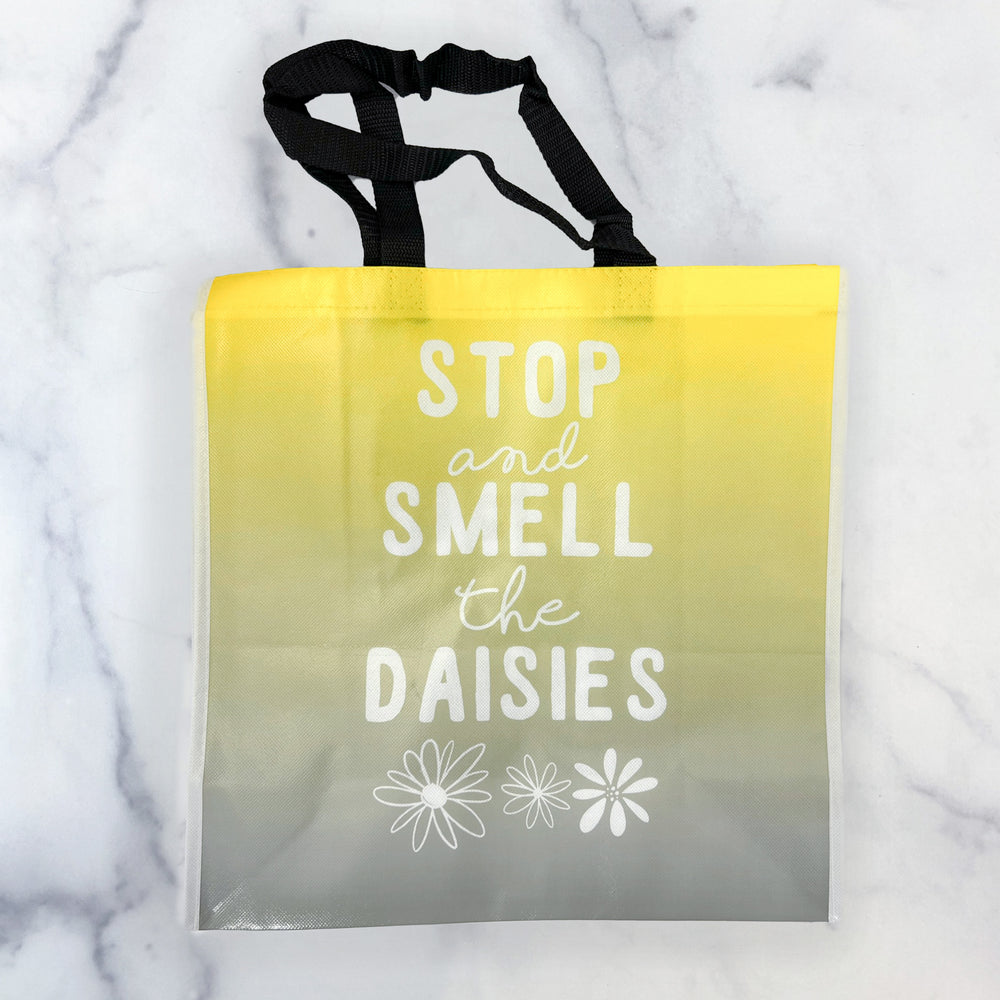 Stop and Smell the Daisies Reusable bag