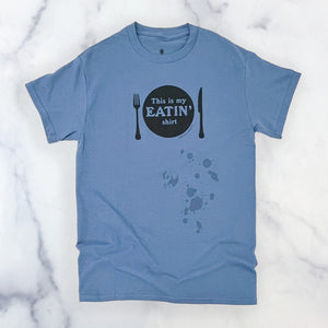 Eatin' T-Shirt, Blue
